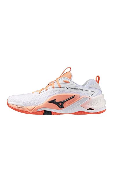 Wave Stealth Neo 2.1 Erkek Hentbol Ayakkabısı Beyaz / Turuncu