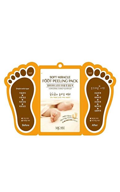 Mjcare Çorap Tipi Ayak Peeling Maskesi