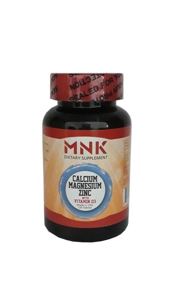 Mnk Calcium, Magnesium Zinc With Vitamin D 120 Tablet