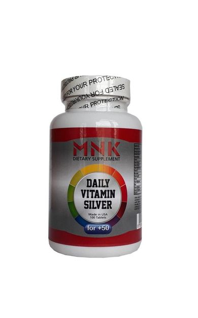 Mnk Daily Vitamin Silver 50 Yaş Üstü 100 Tablet