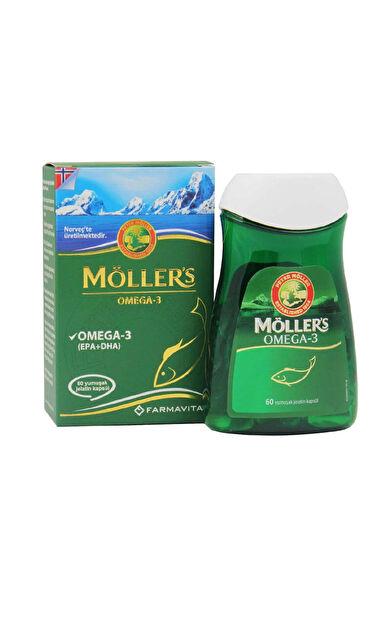 Möllers Omega-3 Takviye Edici Gıda 60 Yumuşak Kapsül