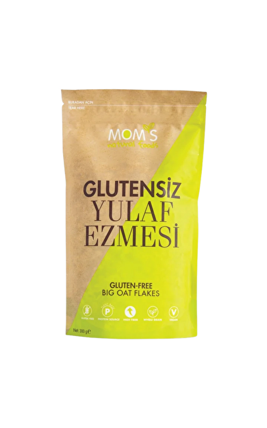 MOM'S NATURAL FOODS Glutensiz Yulaf Ezmesi 300g