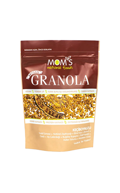 MOM'S NATURAL FOODS Keçiboynuzlu Granola 200g