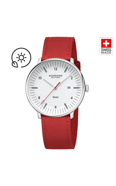 MONDAINE DOPPIO SOLAR MLE.41910.LCV Erkek Kol Saati