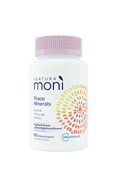 Inatura Moni Trace Biotin ve At Kuyruğu Ekstresi Multivitamin 60 Bitkisel Kapsül