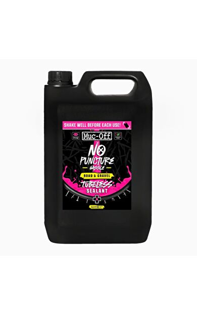 Muc-Off No Puncture Hassle Road&Gravel Patlak Önleyici Tubeless Lastik Sıvısı 5 LT