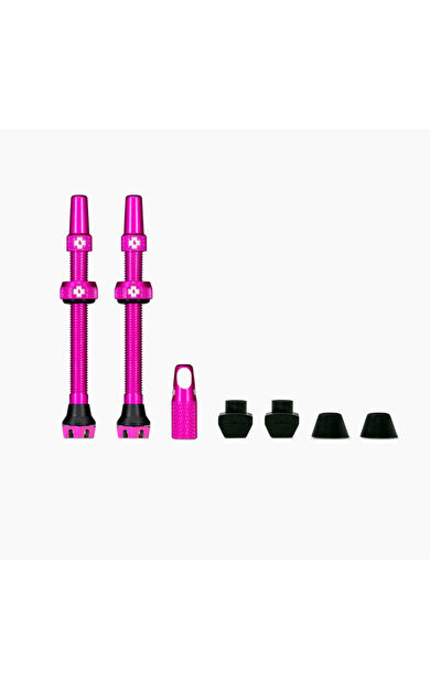 Muc-Off V2 Tubeless Valf 44mm Pembe