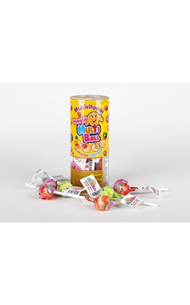 Multiball Lolipop Vitamin 15'li