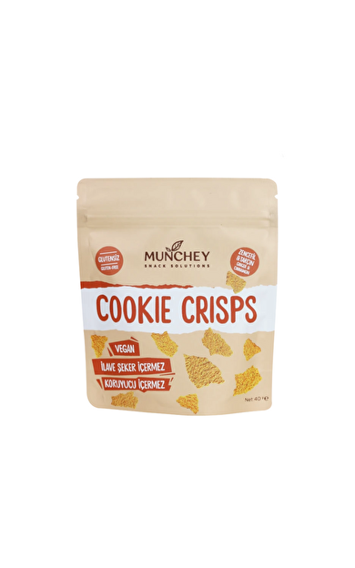 MUNCHEY Cookie Crisps Zencefil &amp; Tarçın 40g