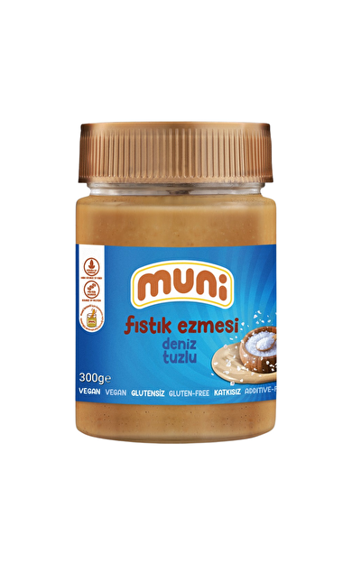 MUNİ Deniz Tuzlu Fıstık Ezmesi 300g