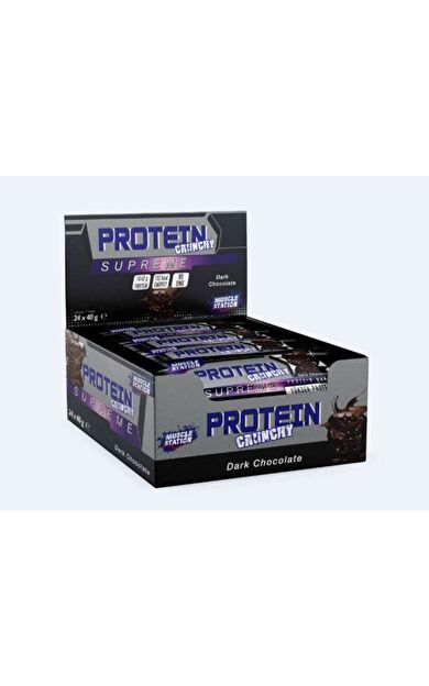 Muscle Station Musclestation Supreme Dark Chocolate Crunchy 24'Lü Kutu