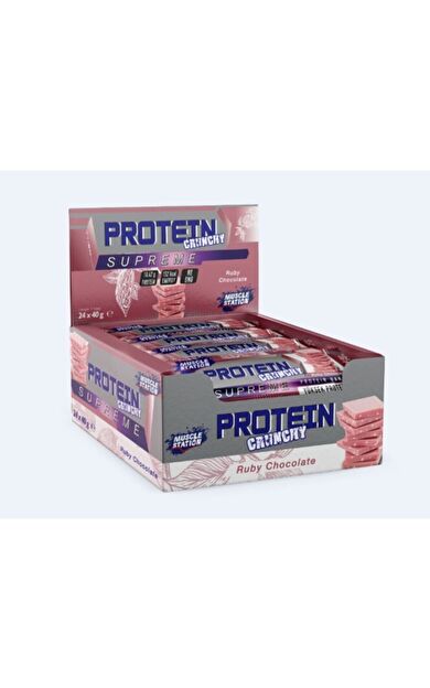 Muscle Station Musclestation Supreme Ruby Chocolate Crunchy 24'Lü Kutu