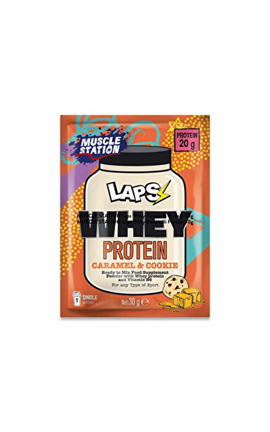 MUSCLE STATİON Laps Whey Karamelli Protein 30g