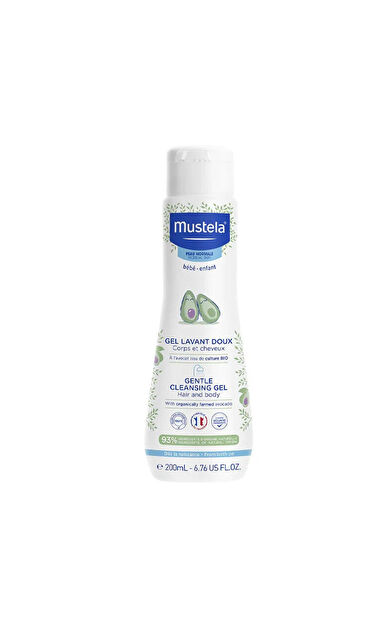 Mustela Gentle Cleansing Gel Yenidoğan Şampuanı 200 ml