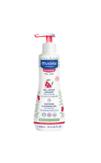 ​Mustela Soothing Çok Hassas Ciltler için Bebek Şampuanı 300ml
