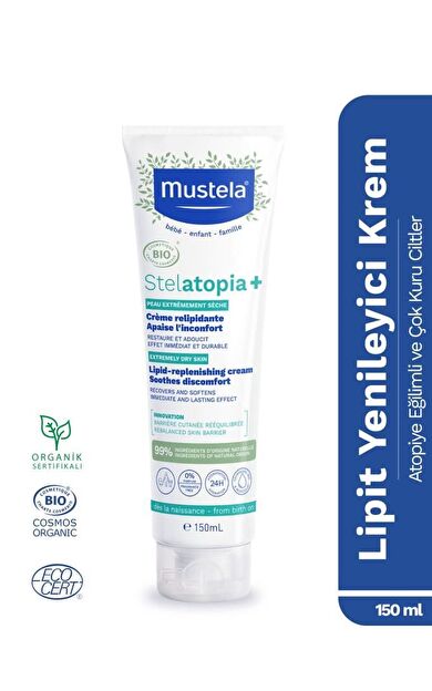 Mustela Stelatopia Lipit Yenileyici Krem 150 Ml- SKT: 09/2028