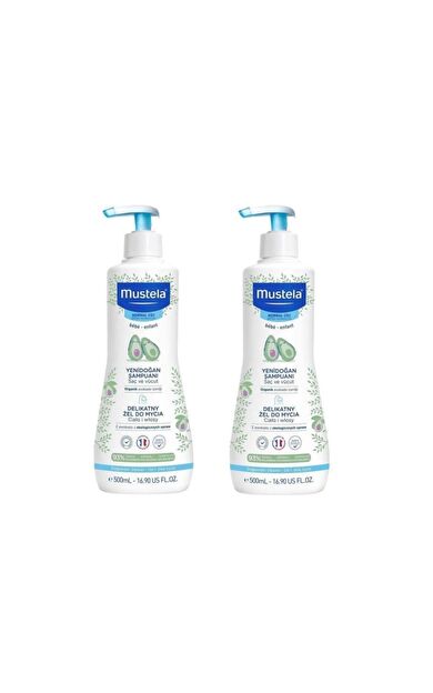 Mustela Yenidoğan Şampuanı Normal Cilt 500 Ml- 2 ADET - SKT:10/2028