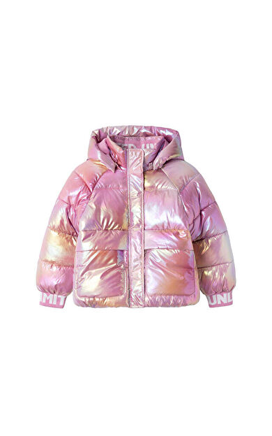 Name it kids Nkfmalan Puffer Çocuk Günlük Mont 13231168-MOONLITE-MAUVE Pembe