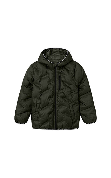 Name it kids Nkmmason Jacket Çocuk Günlük Mont 13231324-ROSIN Haki