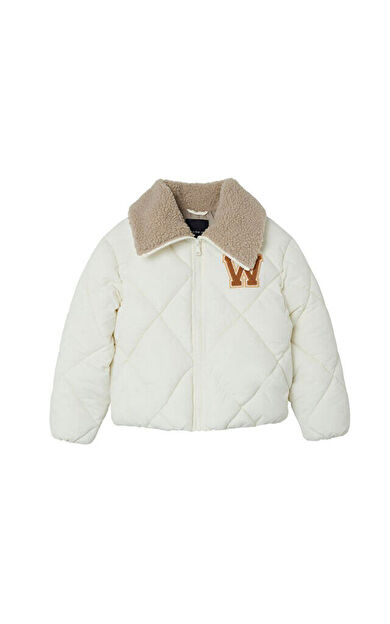 Name it kids Nkfmelbourne Puffer Çocuk Günlük Mont 13235131-JET-STREAM Bej