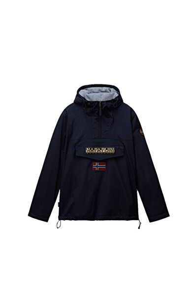 Napajiri RAINFOREST WINTER 3 Erkek Outdoor Çeyrek Fermuarlı Ceket NP0A4GMC1761 Lacivert