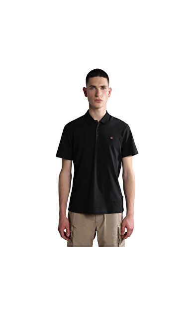 Napapijri Ealıs Ss Sum Erkek T-Shirt Siyah