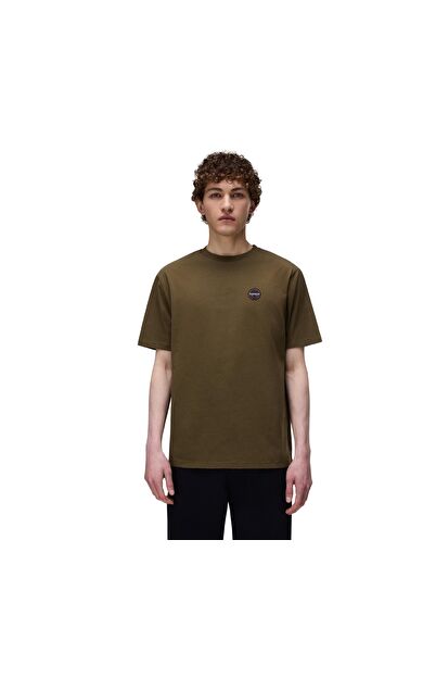Napapijri S-Badge Ss 1 Erkek T-Shirt Yeşil