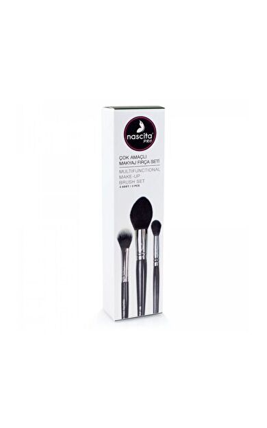 Nascita Pro 3 Lü Çok Amaçlı Makyaj Fırça Seti
