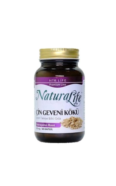 Natura Life Astragalus - Çin Geveni Kökü 60 Kapsül