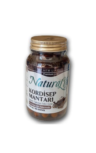 Natura Life Kordisep Mantarı - Cordyceps Sinensis 60 Kapsül
