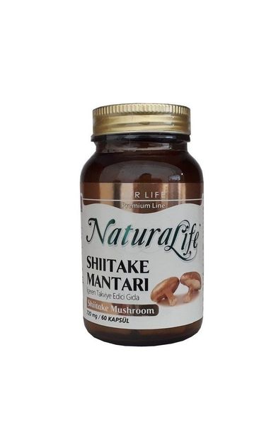 Natura Life Shiitake Mushroom 60 Kapsül