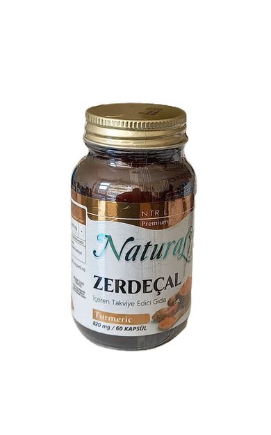 Natura Life Turmeric - Zerdeçal 60 Kapsül