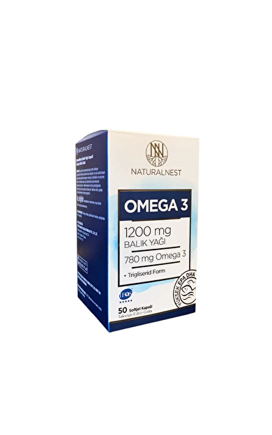 Naturalnest Omega 3 1200 Mg 50 Kapsül