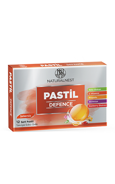 Naturalnest Pastil Defence 12 Adet Sert Pastil