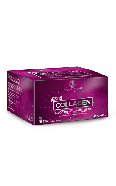 Naturalnest Plus Collagen 10.000 mg Takviye Edici Gıda 30 x 40 ml