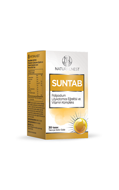 Naturalnest Suntab Takviye Edici Gıda 30 Tablet