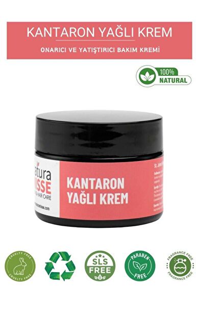 Doğal Kantaron Yağlı Krem 50 ml Yara Iyileştirici Onarıcı Nemlendirici Çok Amaçlı Krem