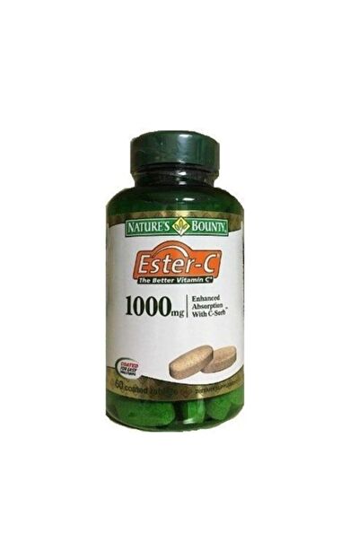 NATURE'S BOUNTY ESTER-C 1000 MG 60 TABLET