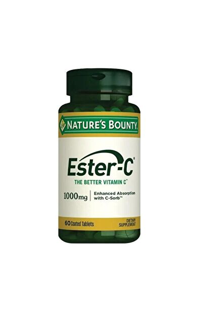 Nature's Bounty Ester-C 1000 Mg 60 Tablet- SKT:07/2029