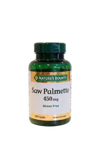 Nature's Bounty Saw Palmetto 450 mg 100 Kapsül
