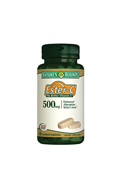 Natures Bounty Ester-C 500 mg Takviye Edici Gıda 60 Tablet