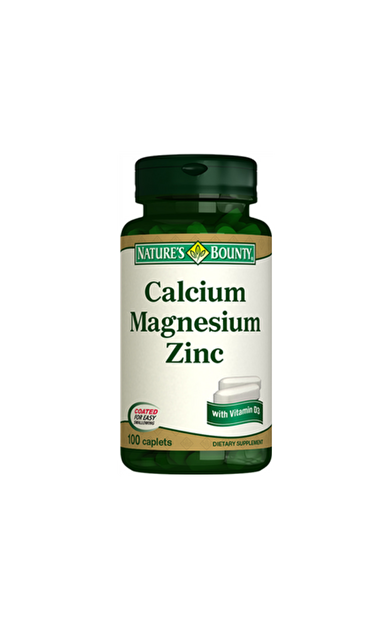 NATURE'S BOUNTY Calcium Magnezium Zinc + D3 100 Tablet