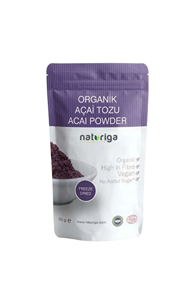 NATURİGA Organik Açai Tozu 50g