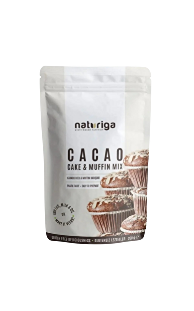 NATURİGA Kakaolu Kek &amp; Muffin Karışımı 260g