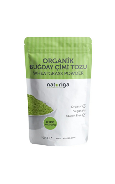 NATURİGA Organik Buğday Çimi Tozu 100g