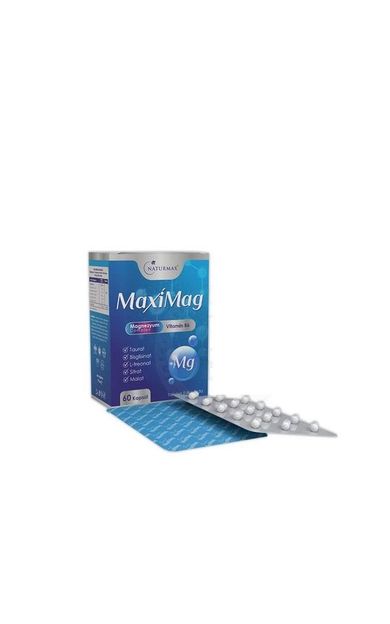 Naturmax MaxiMag Magnezyum Complex 60 Kapsül