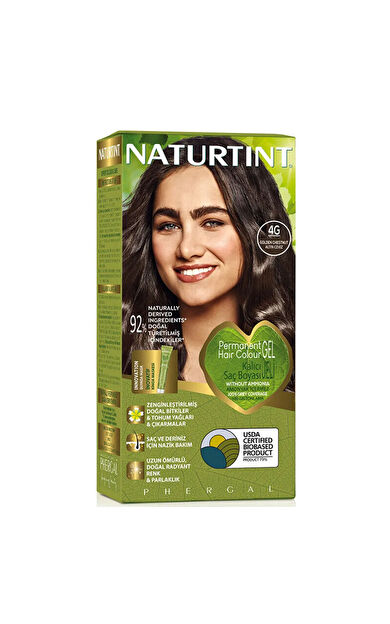 Naturtint Doğal Saç Boyası - 4G Altın Kestane