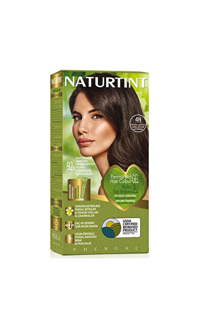 Naturtint Doğal Saç Boyası - 4N Doğal Kestane