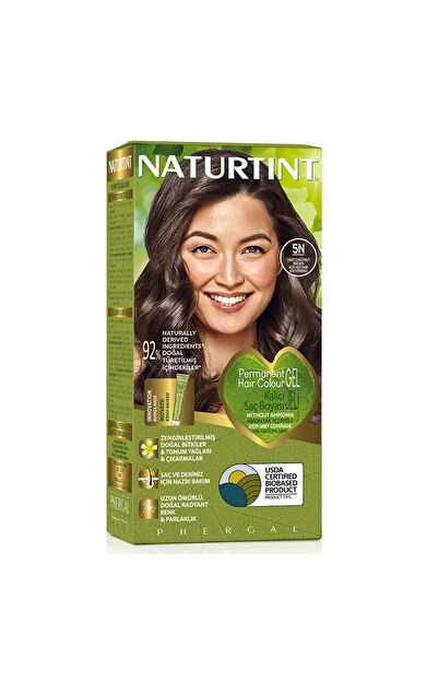 Naturtint Doğal Saç Boyası - 5N Açık Kestane