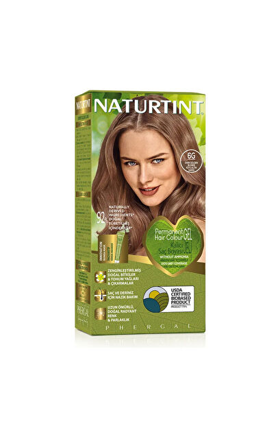 Naturtint Doğal Saç Boyası - 6G Koyu Altın Sarı